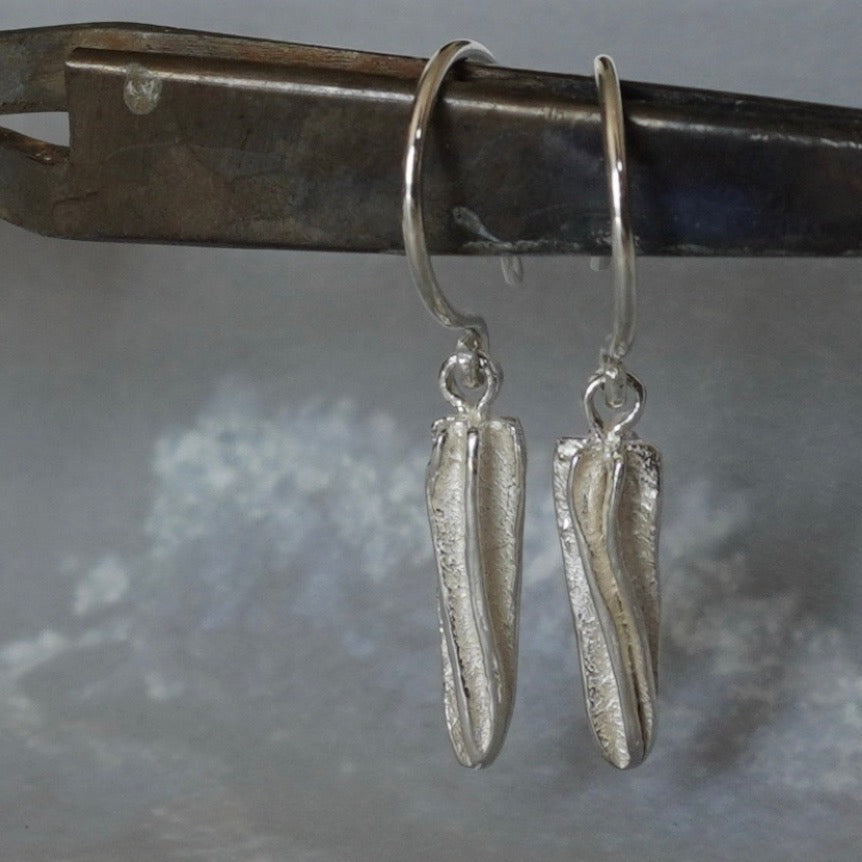 Octave Stem Short Drop Earrings