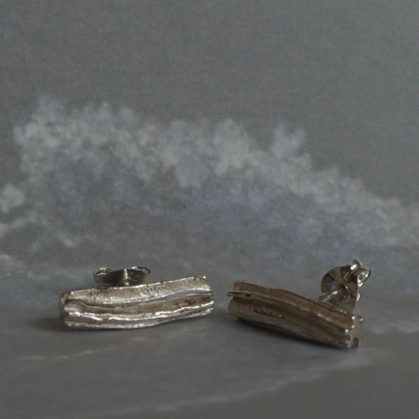 Octave Stem Stud Earrings